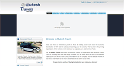 Desktop Screenshot of mukeshtravels.com